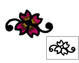 Flower Tattoo Plant Life tattoo | AAF-05326