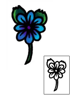 Flower Tattoo Plant Life tattoo | AAF-05331