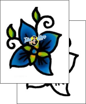 Flower Tattoo plant-life-flowers-tattoos-andrea-ale-aaf-05333