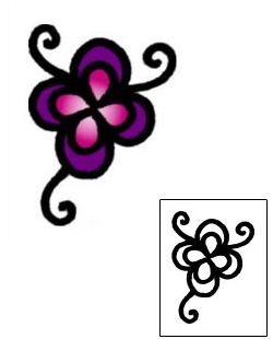 Flower Tattoo Plant Life tattoo | AAF-05337
