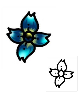Flower Tattoo Plant Life tattoo | AAF-05343