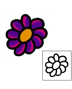 Flower Tattoo Plant Life tattoo | AAF-05345