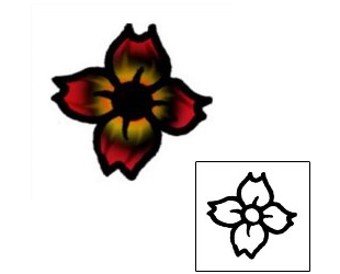 Flower Tattoo Plant Life tattoo | AAF-05350