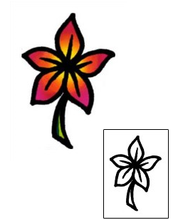 Flower Tattoo Plant Life tattoo | AAF-05364