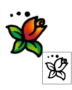 Flower Tattoo Plant Life tattoo | AAF-05365