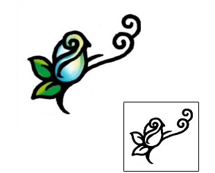Flower Tattoo Plant Life tattoo | AAF-05369