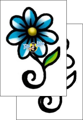 Flower Tattoo plant-life-flowers-tattoos-andrea-ale-aaf-05376