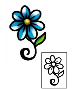 Flower Tattoo Plant Life tattoo | AAF-05376