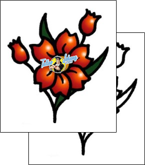 Flower Tattoo plant-life-flowers-tattoos-andrea-ale-aaf-05378