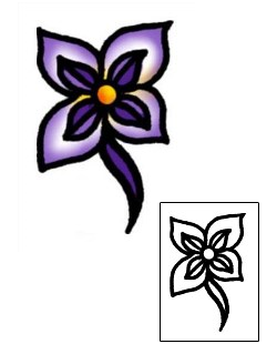 Flower Tattoo Plant Life tattoo | AAF-05381