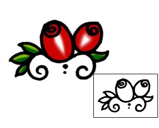 Flower Tattoo Plant Life tattoo | AAF-05387