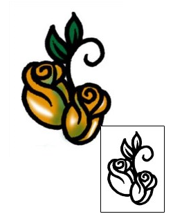 Flower Tattoo Plant Life tattoo | AAF-05388