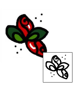 Flower Tattoo Plant Life tattoo | AAF-05400