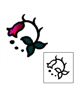 Flower Tattoo Plant Life tattoo | AAF-05409