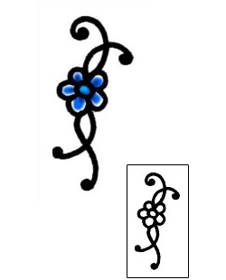 Flower Tattoo Plant Life tattoo | AAF-05410