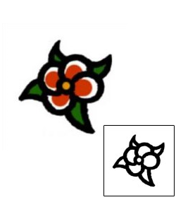 Flower Tattoo Plant Life tattoo | AAF-05412