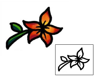 Flower Tattoo Plant Life tattoo | AAF-05414