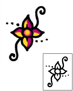 Flower Tattoo Plant Life tattoo | AAF-05421