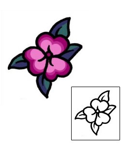 Flower Tattoo Plant Life tattoo | AAF-05427