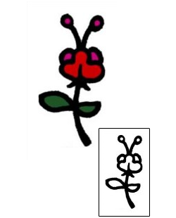 Flower Tattoo Specific Body Parts tattoo | AAF-05433