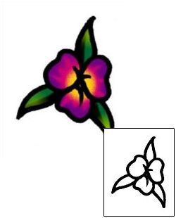 Flower Tattoo Specific Body Parts tattoo | AAF-05437