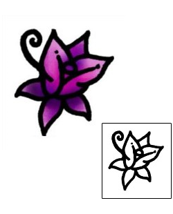Flower Tattoo Specific Body Parts tattoo | AAF-05441