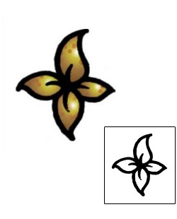 Flower Tattoo Specific Body Parts tattoo | AAF-05445