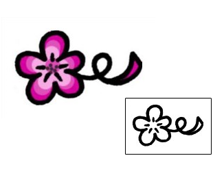 Flower Tattoo Specific Body Parts tattoo | AAF-05449