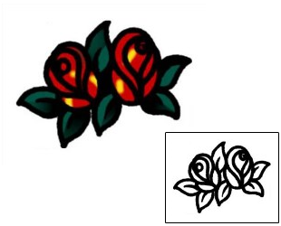 Flower Tattoo Specific Body Parts tattoo | AAF-05460