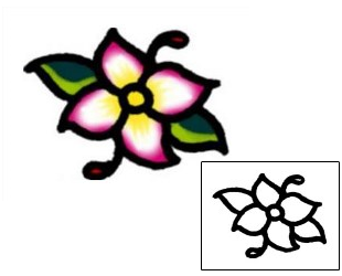 Flower Tattoo Specific Body Parts tattoo | AAF-05473