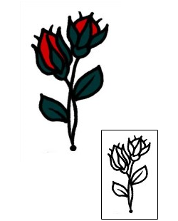 Flower Tattoo Specific Body Parts tattoo | AAF-05479