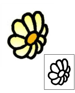 Flower Tattoo Specific Body Parts tattoo | AAF-05488