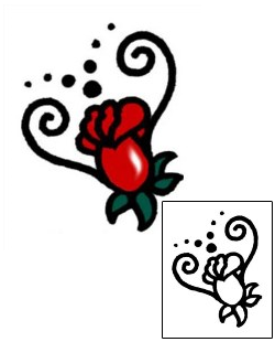 Flower Tattoo Specific Body Parts tattoo | AAF-05497