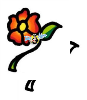Flower Tattoo plant-life-flowers-tattoos-andrea-ale-aaf-05510