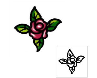 Flower Tattoo Specific Body Parts tattoo | AAF-05514