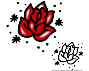 Flower Tattoo Plant Life tattoo | AAF-05518