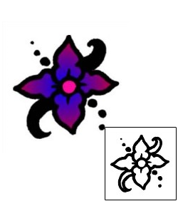 Flower Tattoo Specific Body Parts tattoo | AAF-05527