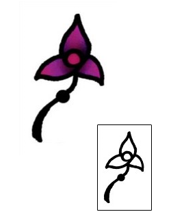 Flower Tattoo Specific Body Parts tattoo | AAF-05530