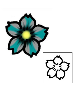 Flower Tattoo Specific Body Parts tattoo | AAF-05729