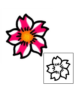 Flower Tattoo Specific Body Parts tattoo | AAF-05738
