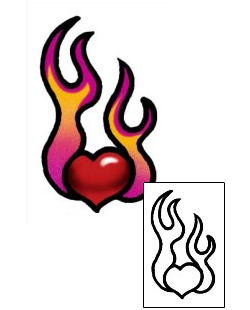 Fire – Flames Tattoo For Women tattoo | AAF-05773
