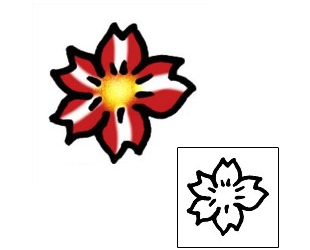 Cherry Blossom Tattoo Specific Body Parts tattoo | AAF-05863