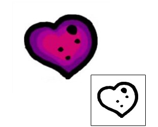 Heart Tattoo For Women tattoo | AAF-06181
