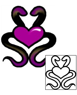Heart Tattoo For Women tattoo | AAF-06401