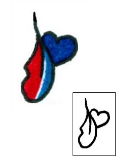 Heart Tattoo For Women tattoo | AAF-06753