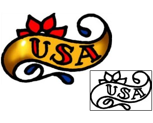 USA Tattoo Miscellaneous tattoo | AAF-06887