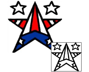 Star Tattoo Astronomy tattoo | AAF-06888