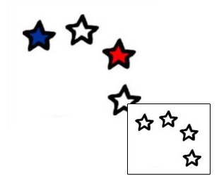 Star Tattoo Astronomy tattoo | AAF-06935