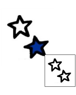 Star Tattoo Astronomy tattoo | AAF-06942