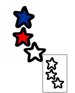 Star Tattoo Astronomy tattoo | AAF-06953